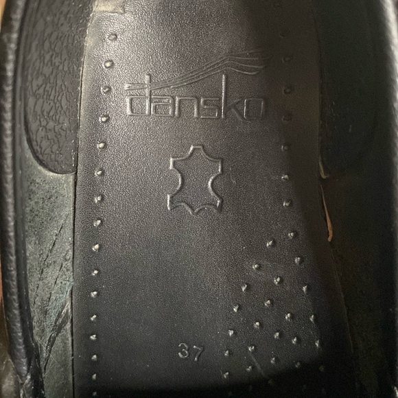 Dansko Black Professional Clogs | EU Size 37 - Picture 7 of 8